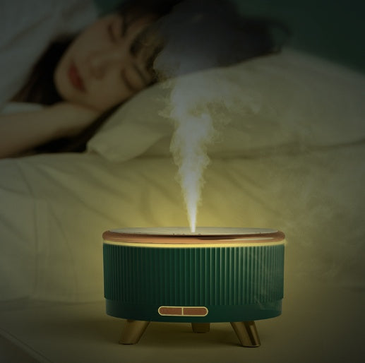 Humidificador de dormitorio con ciclo de carga USB