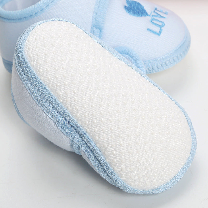 Printemps et automne bébé chaussure unique chaussures de marche antidérapantes à semelle souple pour bébé