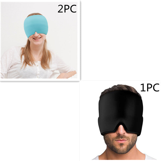 Mascarilla para ojos en gel para aliviar el dolor de cabeza