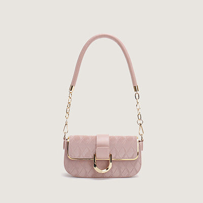 Bolso cuadrado pequeño con cadena Bolso bandolera con hombro para axila