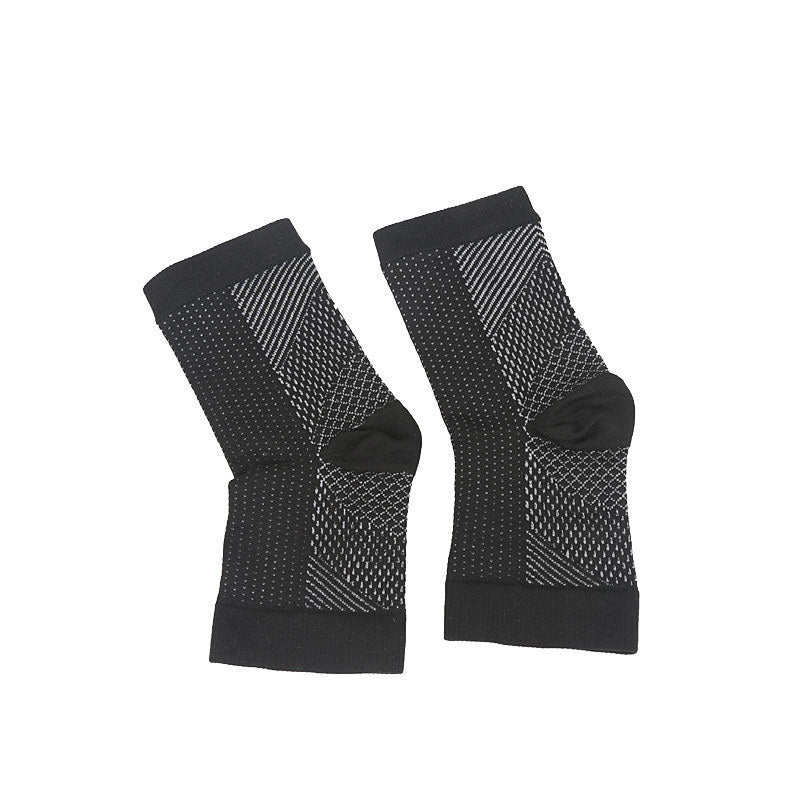 Chaussettes de Compression pour hommes et femmes, soulage le gonflement, à bout ouvert, pour cyclisme, course à pied, basket-ball, sport