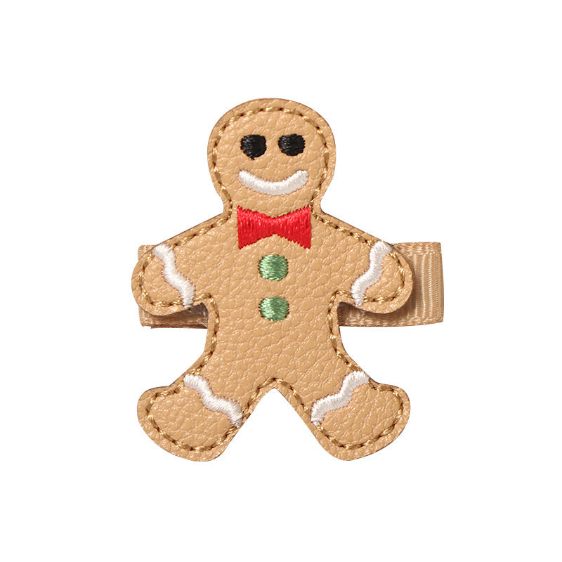 Accessoires créatifs et mignons en épingle à cheveux de Noël pour enfants