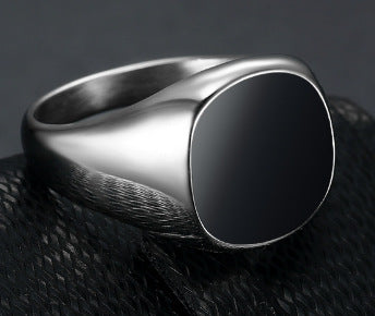 Bague époxy de couleur magique classique de Style Ins Simple européen et américain, ne se décolore pas
