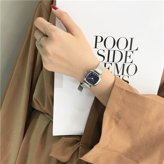 Reloj De Cadena Ins Moda Estilo Chic Tendencia Simple