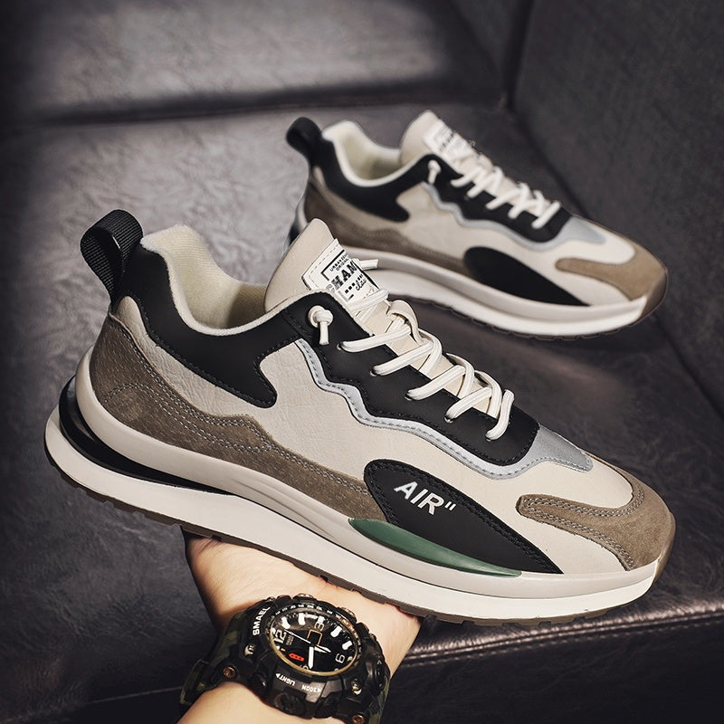 Zapatos deportivos informales de algodón con forro polar para hombre