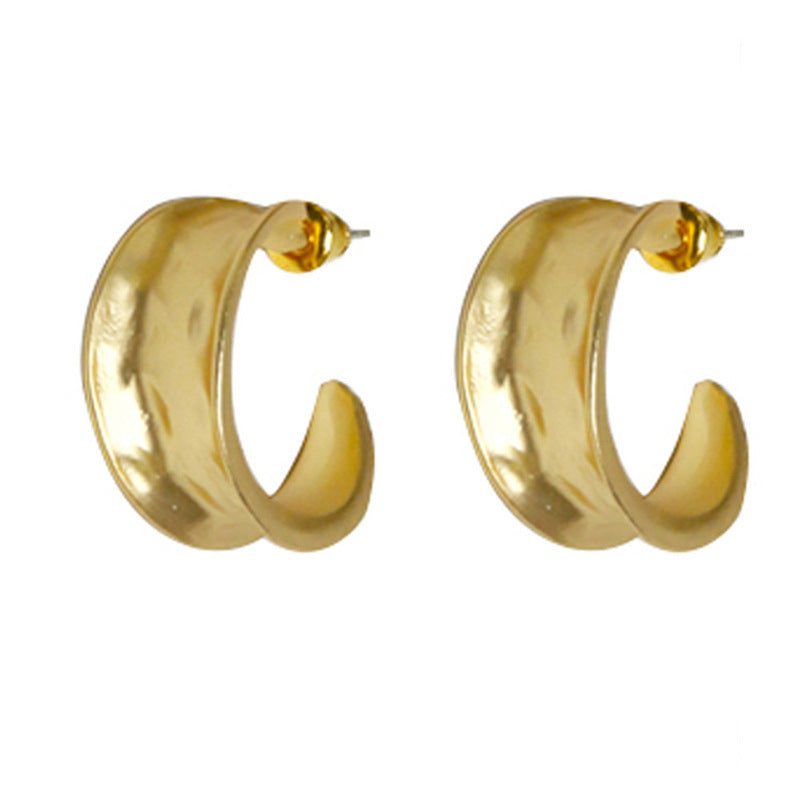 Boucles d'oreilles de banlieue classiques simples pour femmes