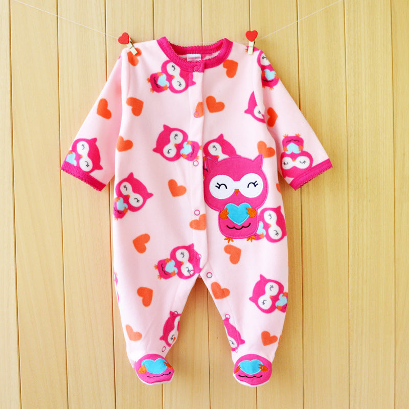 Pyjama épais pour bébé, vêtements une pièce