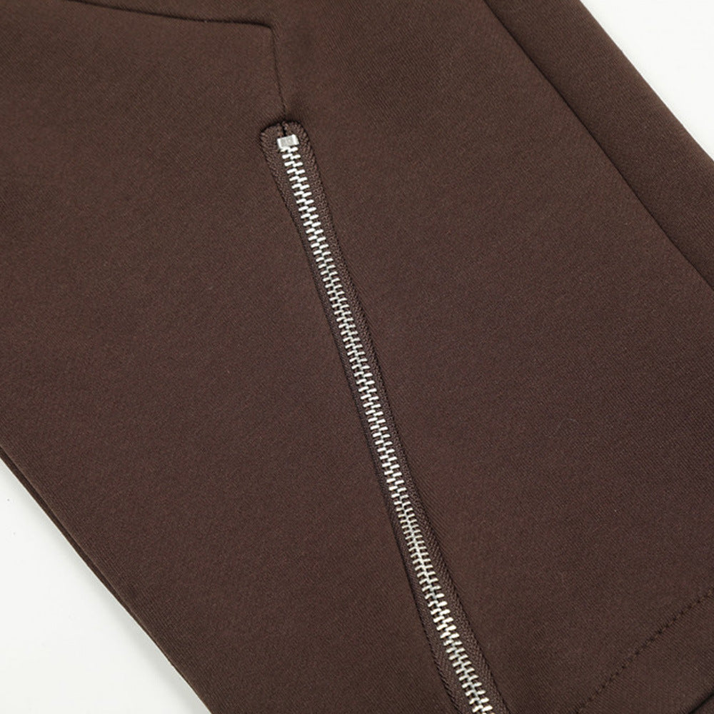 Loose Casual Fleece-lined Trousers Men