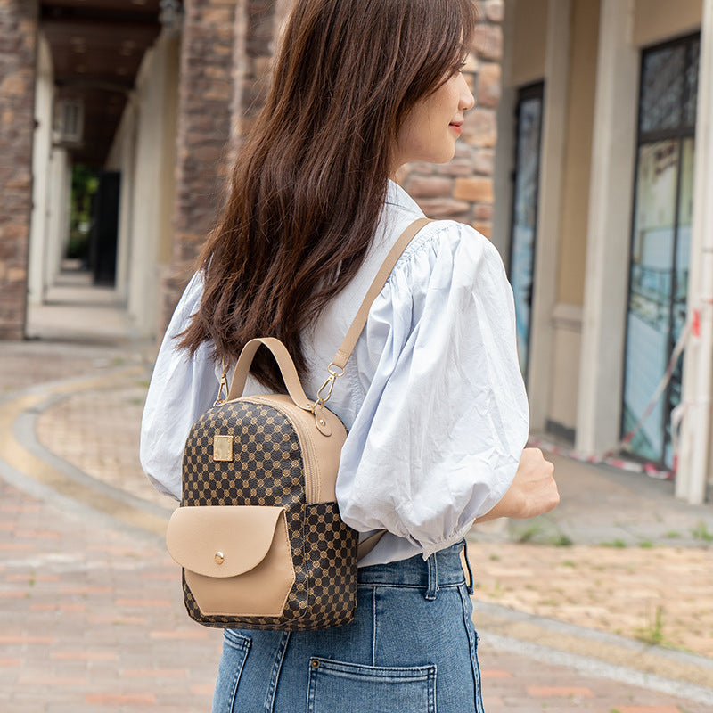 Mochila de mujer de estilo coreano de textura avanzada