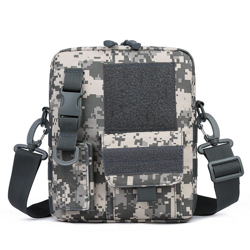 Sac à bandoulière sac à bandoulière Vertical sac de loisirs de Sports de plein air sac de Camouflage