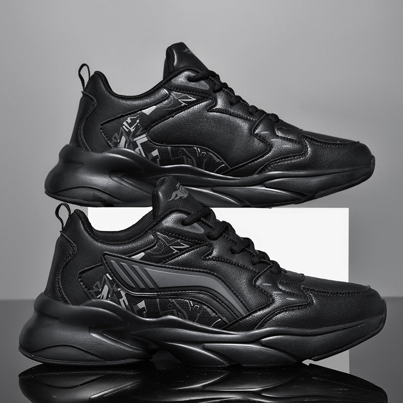 Zapatilla casual de cuero de moda para hombre