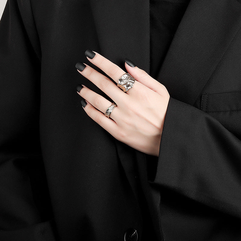 Bague en forme de personnalité de la mode pour femmes