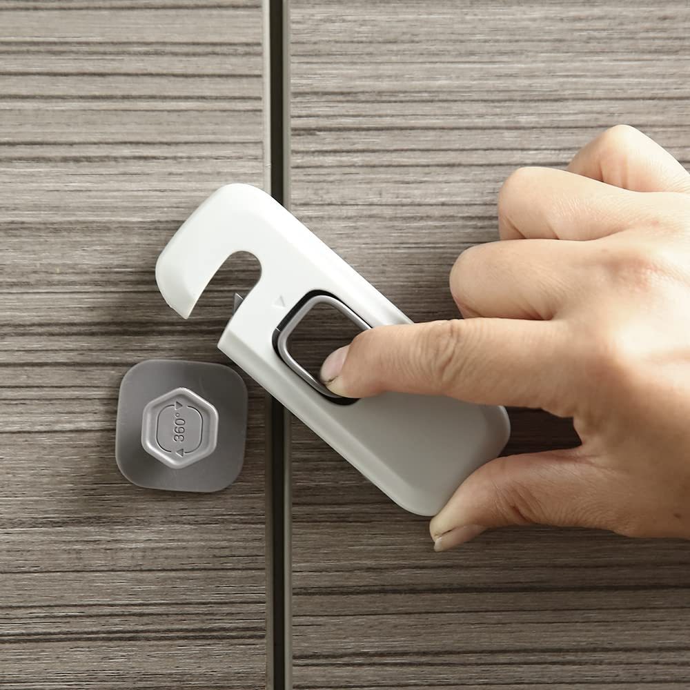 Serrure de sécurité pour réfrigérateur et congélateur, serrure de porte pour enfants en bas âge, serrure de sécurité pour armoire, pour bébé