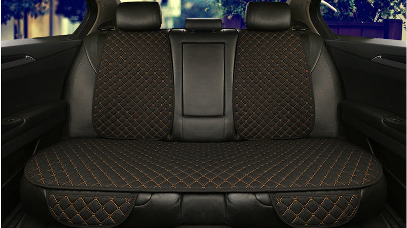 Protector de funda de asiento de coche de lino