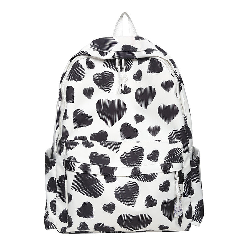 Mochila Sweet Love de estilo coreano, ligera de gran capacidad para mujer