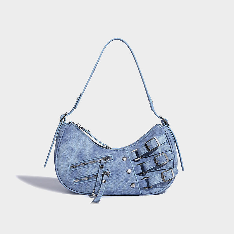 Sac sous les bras en jean American Retro