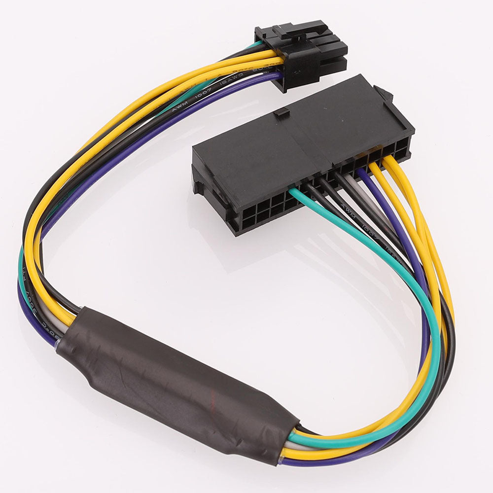 Convient pour Optiplex 3020 7020 9020 cordon d'alimentation 8 broches ligne ATX 24P à 8P