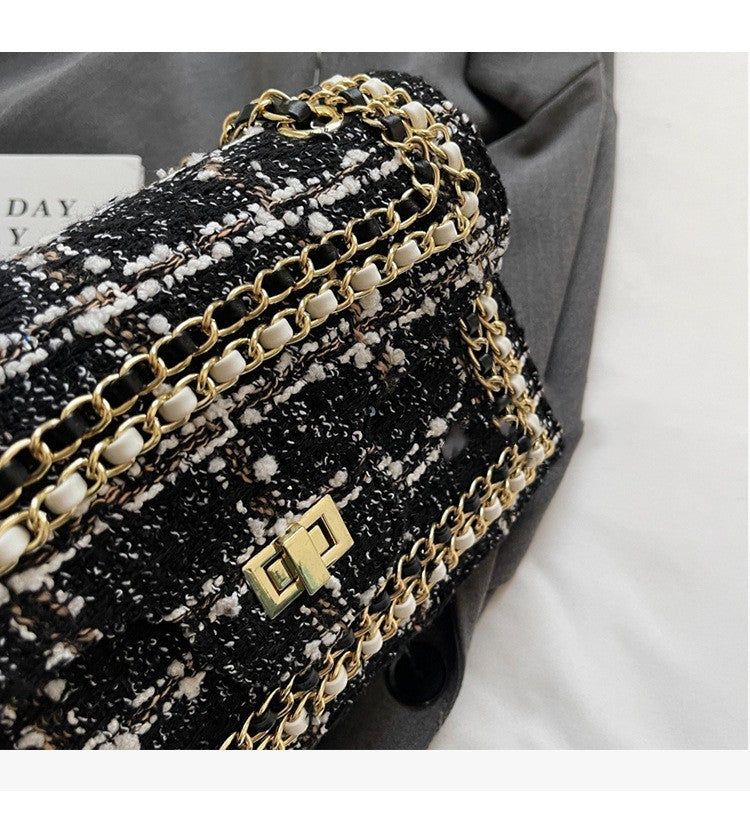Women's Knitted All-match Small Square Bag