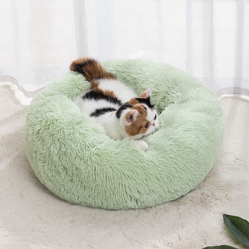 Lit chaud d'hiver pour animaux de compagnie, fournitures pour animaux de compagnie, lit pour chat