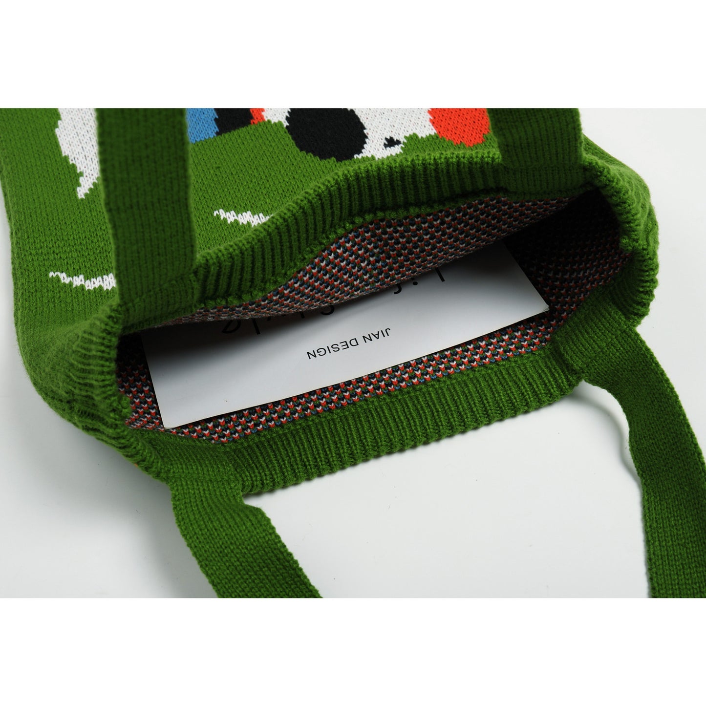 Bolsos de punto para cachorros Bolso bandolera grande y lindo