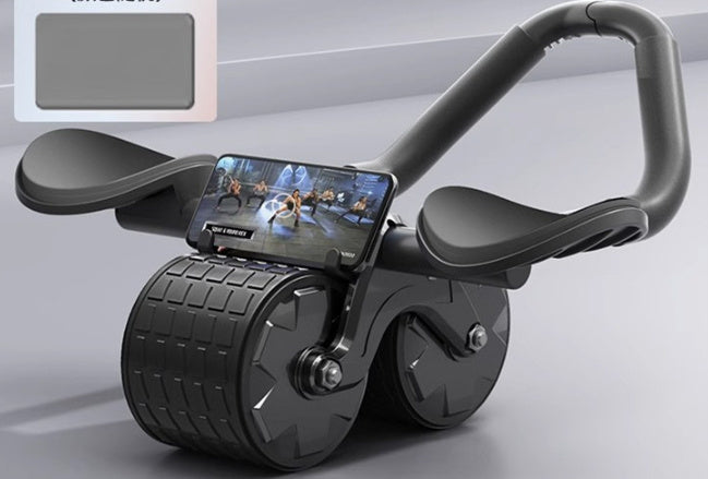 Support de coude roue abdominale Fitness Machine à rouler le ventre outil d'aplatissement du ventre