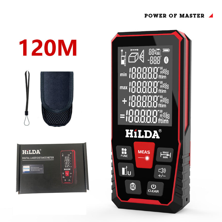 Telémetro láser 120 M 100 M Sala de medición Telémetro de construcción Telémetro láser Sin telémetro