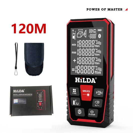 Telémetro láser 120 M 100 M Sala de medición Telémetro de construcción Telémetro láser Sin telémetro