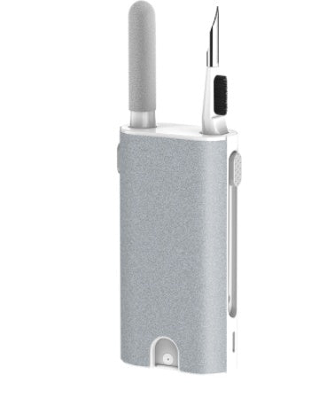 Kit limpiador de pantalla 5 en 1, herramientas de limpieza de pantalla para cámara, teléfono, tableta y portátil, cepillo de limpieza de auriculares, bolígrafo para oficina