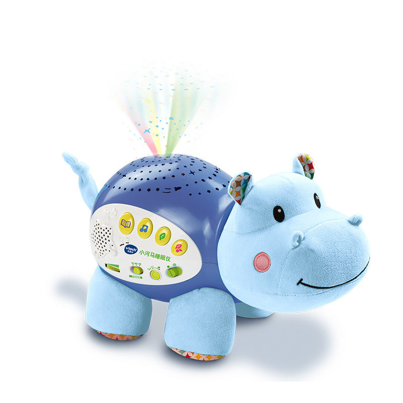 Instrument de sommeil pour bébé hippopotame, jouet de sommeil pour bébé