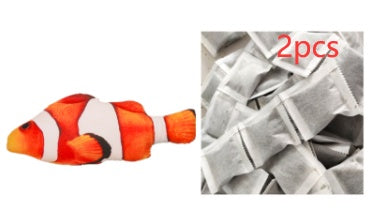 Version sans pince à chat - Jouet de poisson électrique de simulation de poisson sauteur électrique