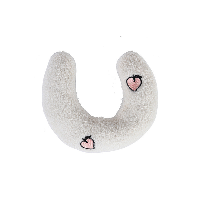 Oreiller en peluche pour chien et chat, oreiller en forme de lune endormie, petit chien