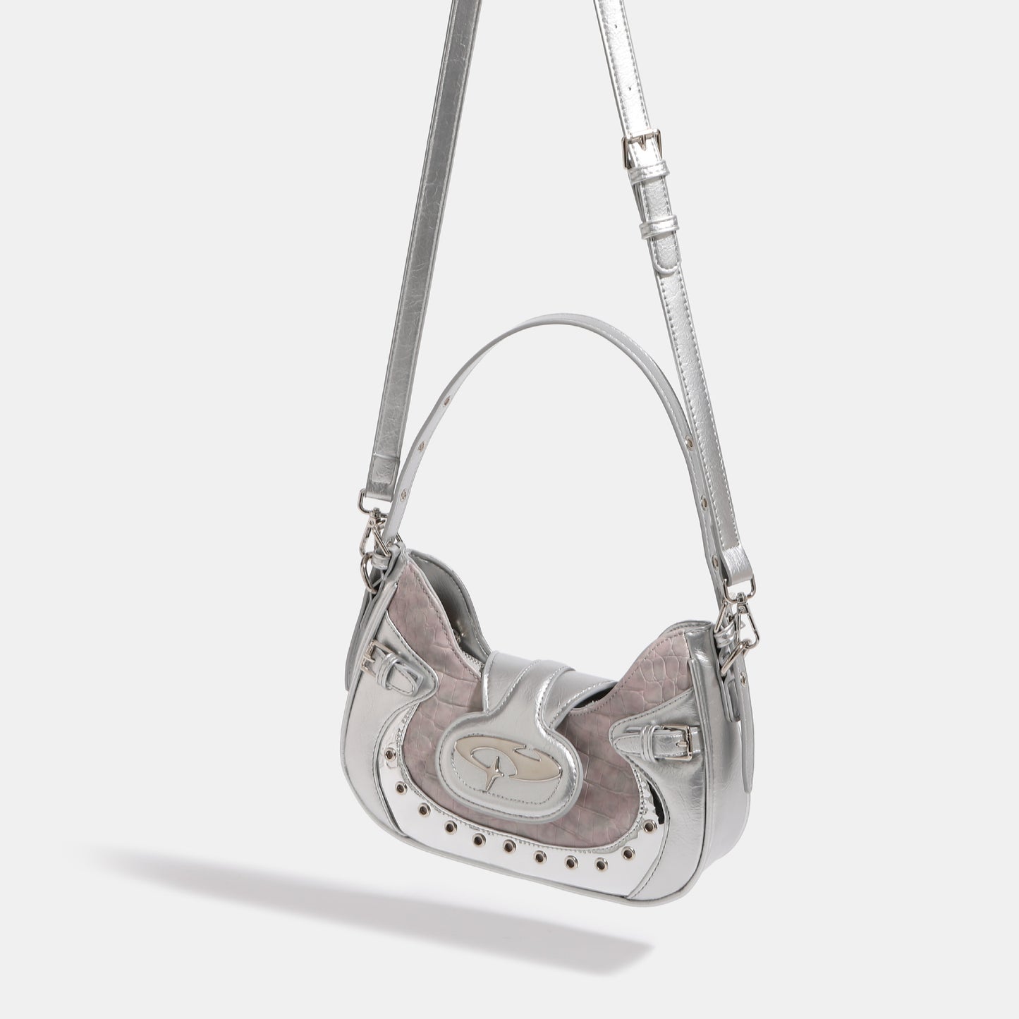 Sac de moto pour femmes, sacoche à bandoulière sous les bras