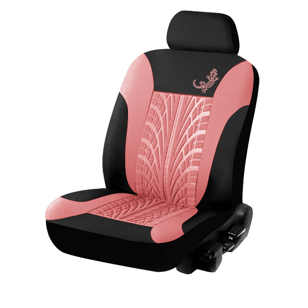 Housse de siège universelle pour voiture, 9 pièces en tissu maille Gecko