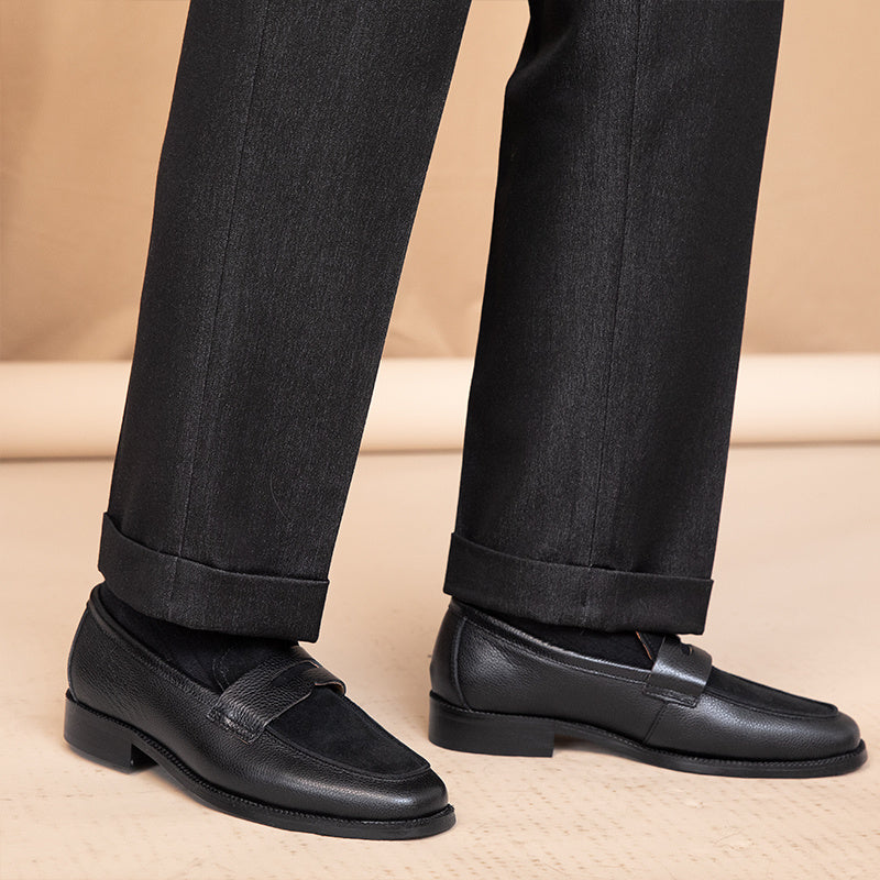 Chaussures décontractées à petit bout carré