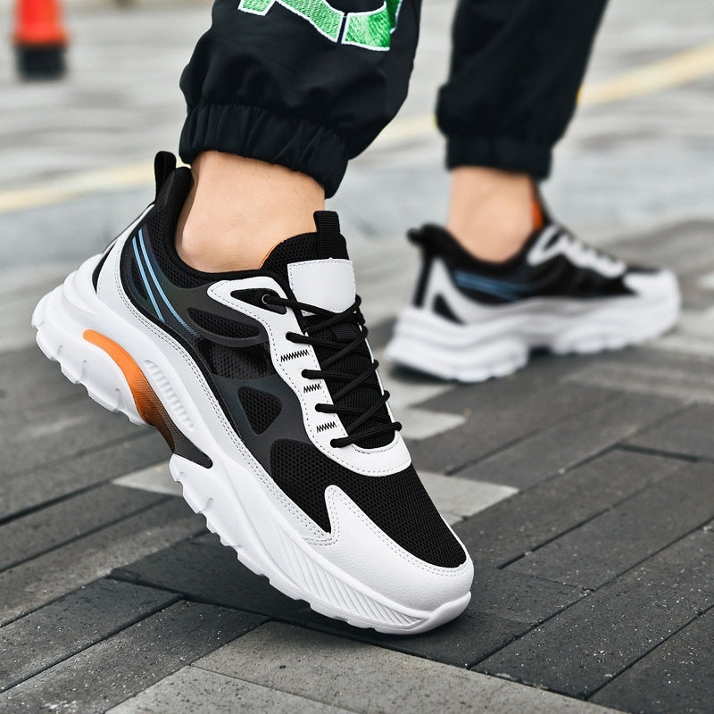 Zapatillas deportivas informales transpirables de talla grande para hombre