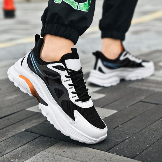 Zapatillas deportivas informales transpirables de talla grande para hombre