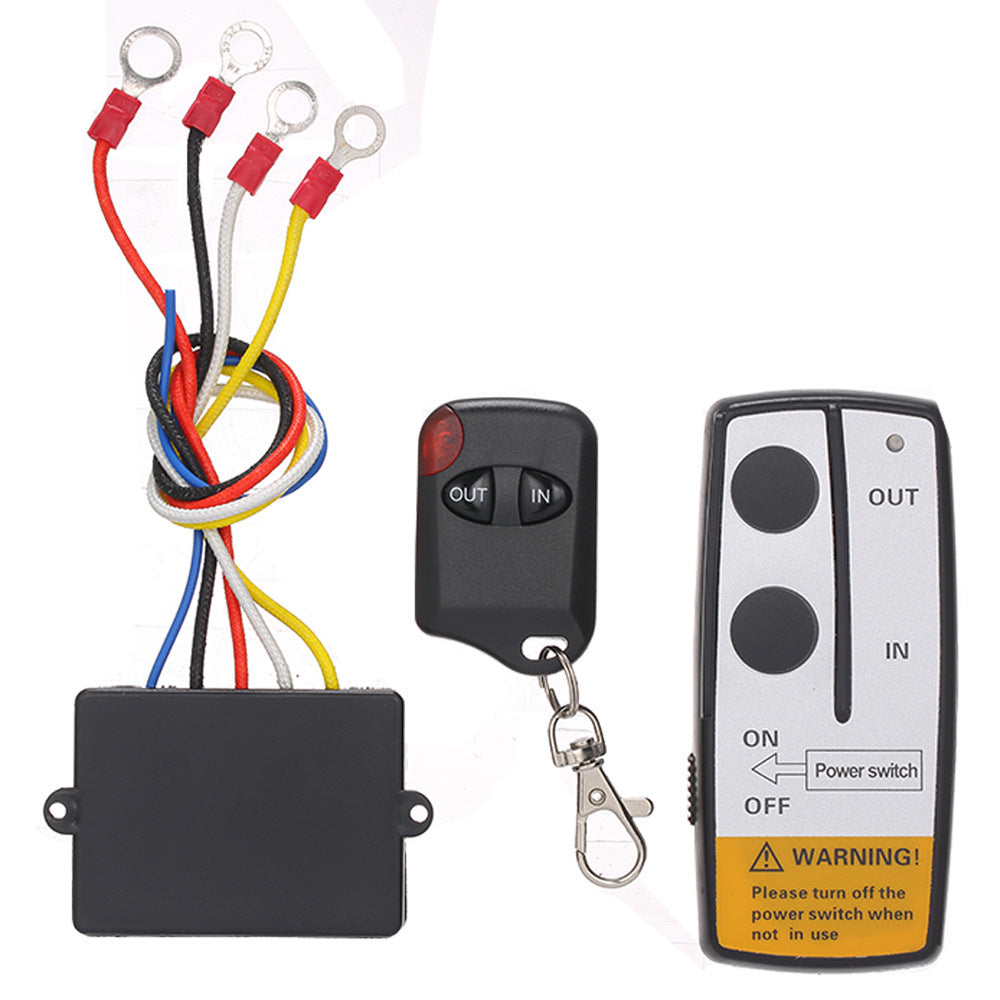 Treuil électrique universel sans fil, télécommande électrique universelle pour voiture, 12V, pratique