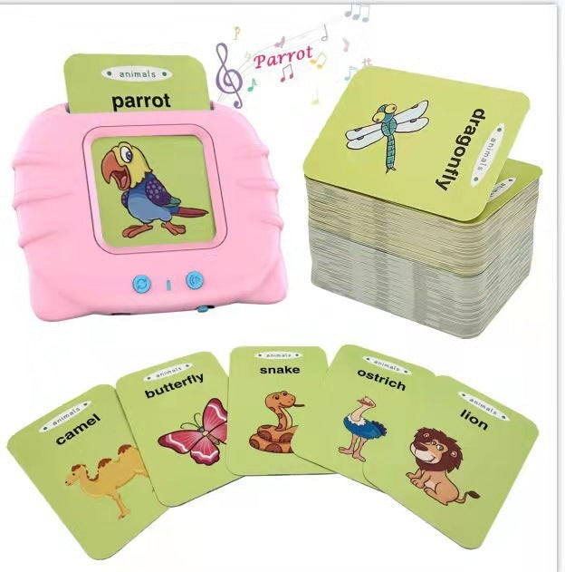 Carte intelligente en anglais pur pour l'éducation précoce éclairante des enfants