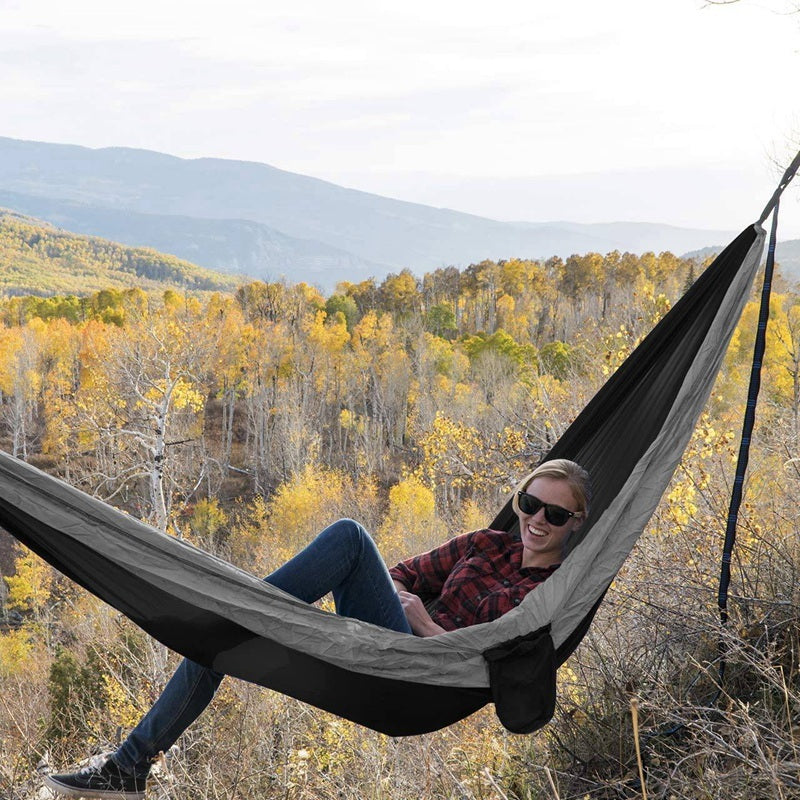 Camping Parachute hamac survie jardin mobilier d'extérieur loisirs dormir Hamaca voyage Double hamac