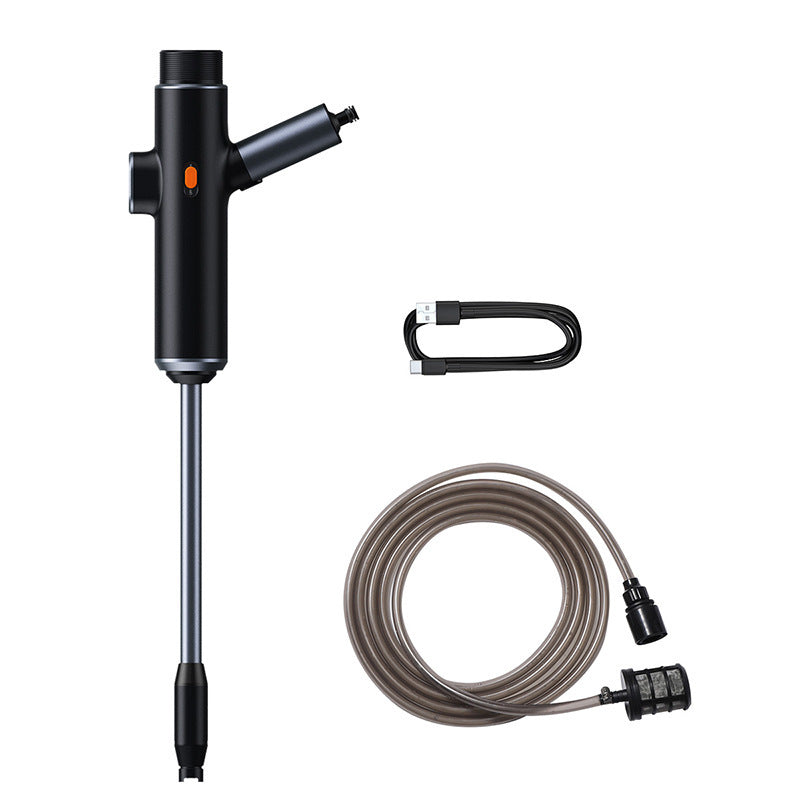 Pistolet à eau haute pression de nettoyage sans fil monté sur véhicule