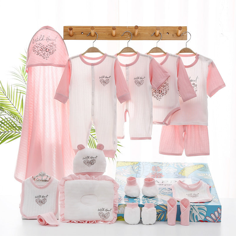 Ensemble cadeau d'été pour nouveau-né, vêtements fins pour bébé