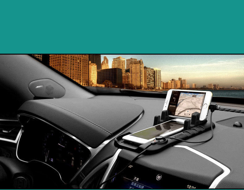 Multifunctional Car Charging Bracket Silicone Mobile Phone Holder