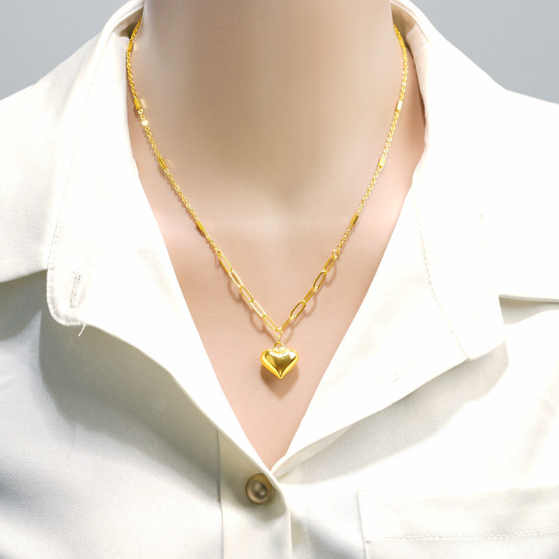 Traje de corazón hueco tridimensional en forma de corazón