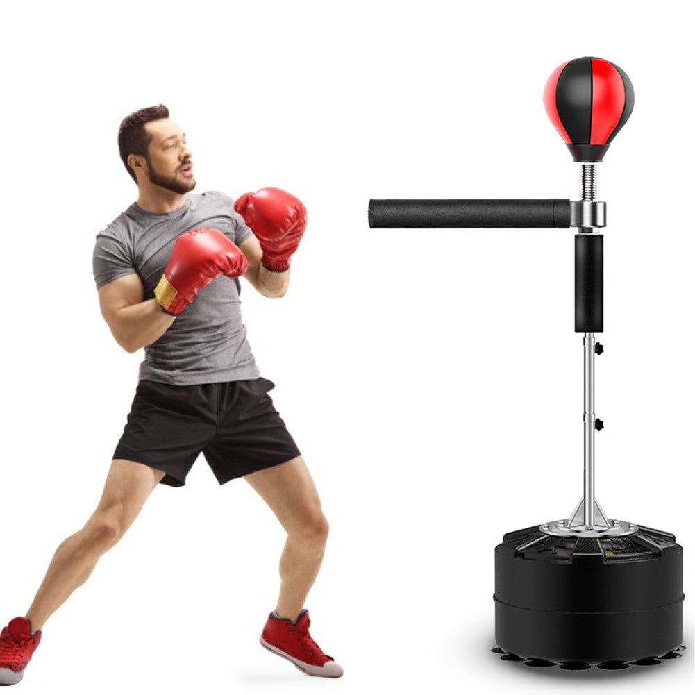 Entraîneur vertical de rotation de cible de réaction de balle de boxe