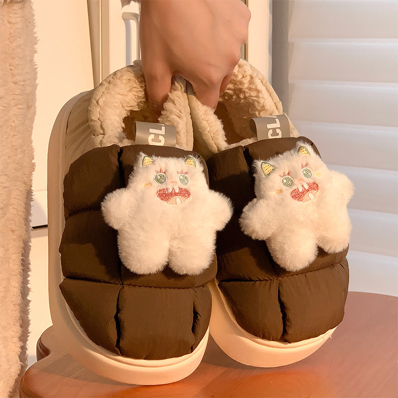 Chaussures En Coton À Plateforme De Couple Automne Et Hiver