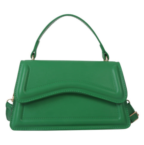 Small Square Women's Fashion Shoulder Solid Color Tote Crossbody