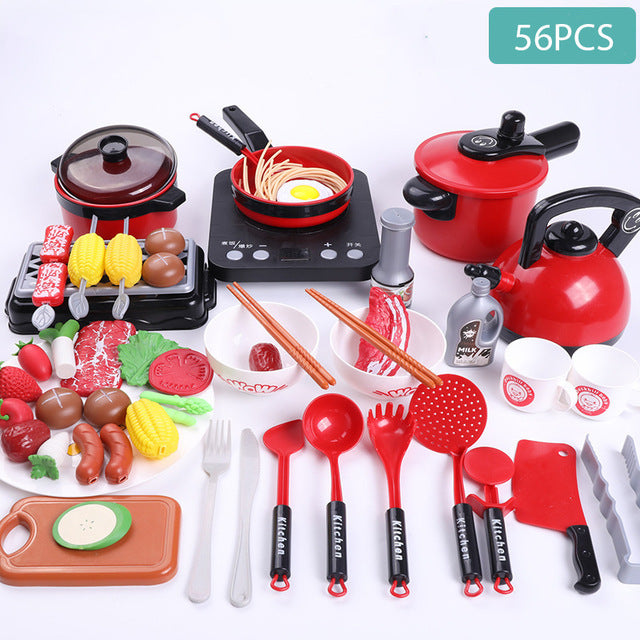 Ensemble de jouets de cuisine et de cuisine de simulation pour enfants