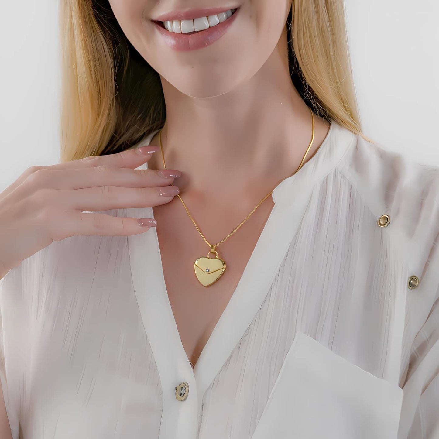 European And American Personalized Simple Clavicle Chain