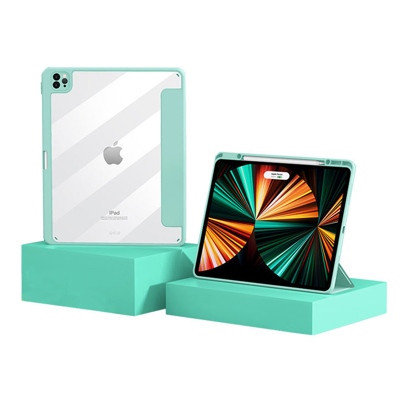 Compatible avec Apple, étui de protection magnétique avec fente pour stylo