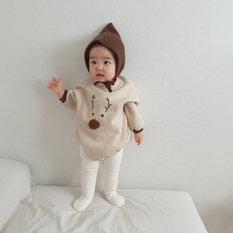 Vêtements de noël barboteuse vêtements pour bébé automne et hiver